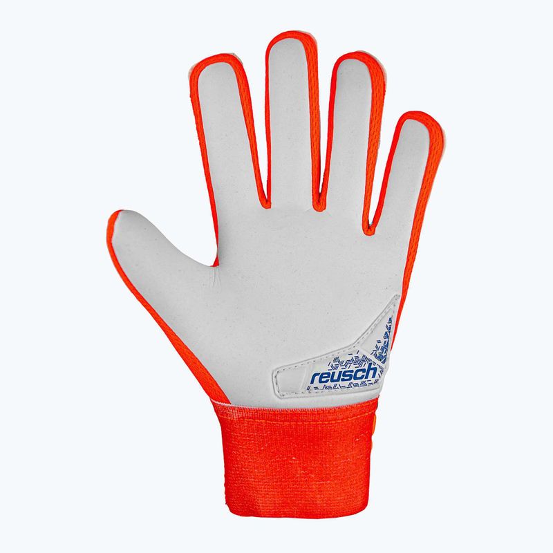 Reusch Attrakt Starter Grip brankárske rukavice hyper orng/elec blue 3