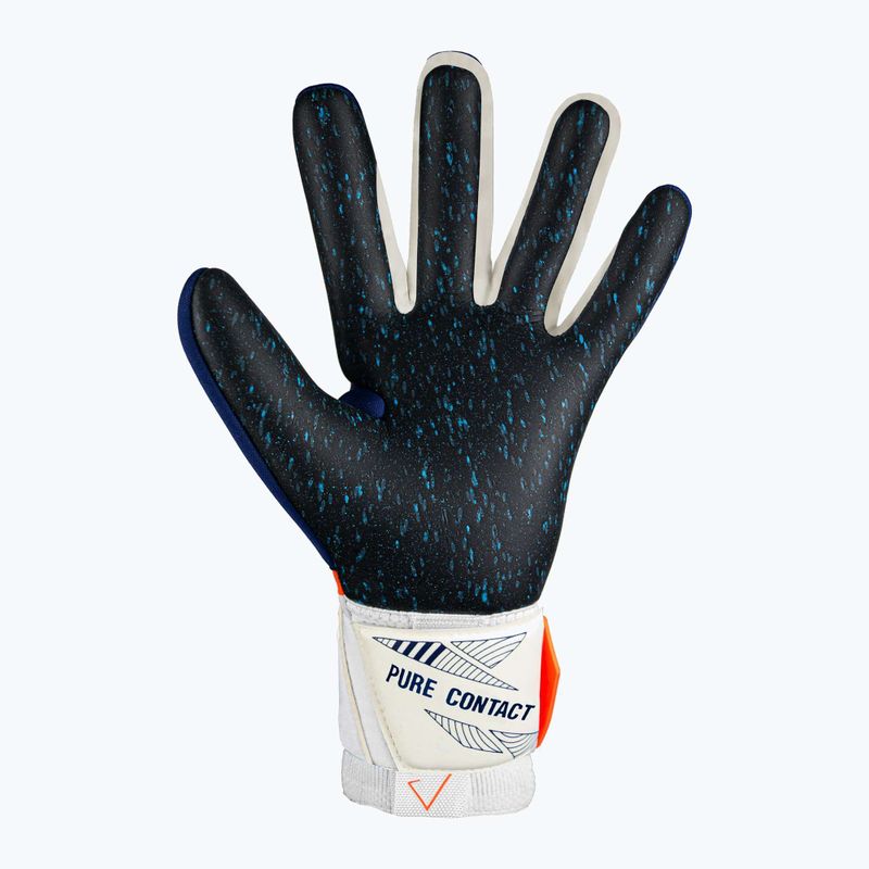 Brankárske rukavice Reusch Pure Contact Fusion premium modrá/elektrická oranžová/čierna 3