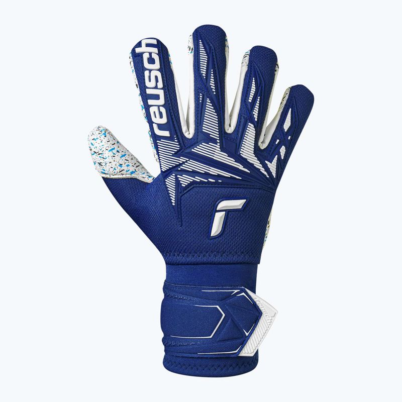 Brankárske rukavice Reusch Attrakt Freegel Fusion Ortho-Tec premium blue/white 2