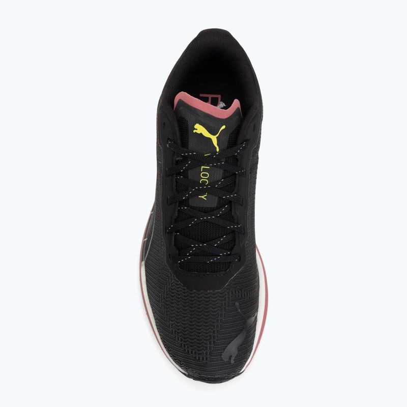 Dámske bežecké topánky Puma Velocity Nitro WTR black/silver/yellow 5