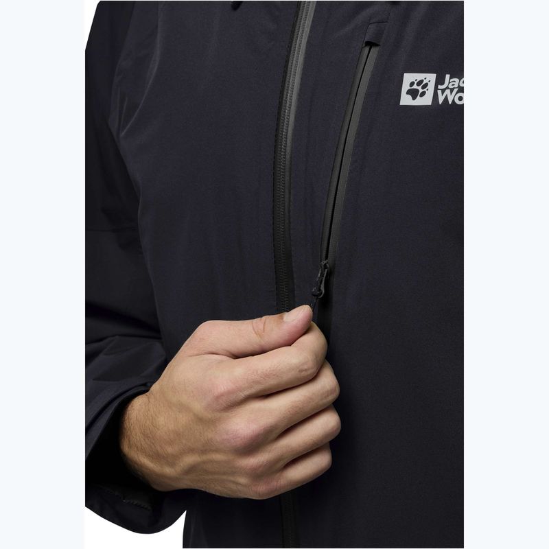 Bunda do dažďa Jack Wolfskin Eagle Peak 2L phantom 5