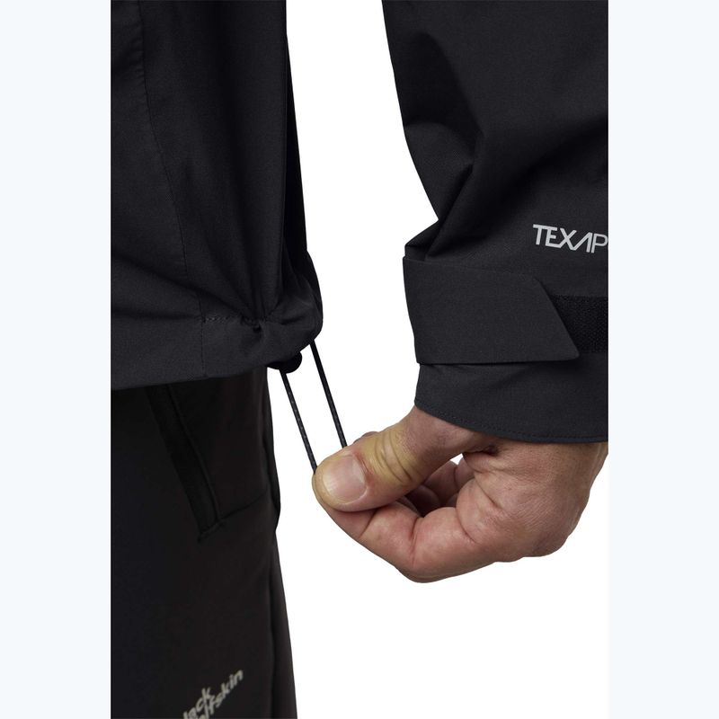 Bunda do dažďa Jack Wolfskin Eagle Peak 2L phantom 8