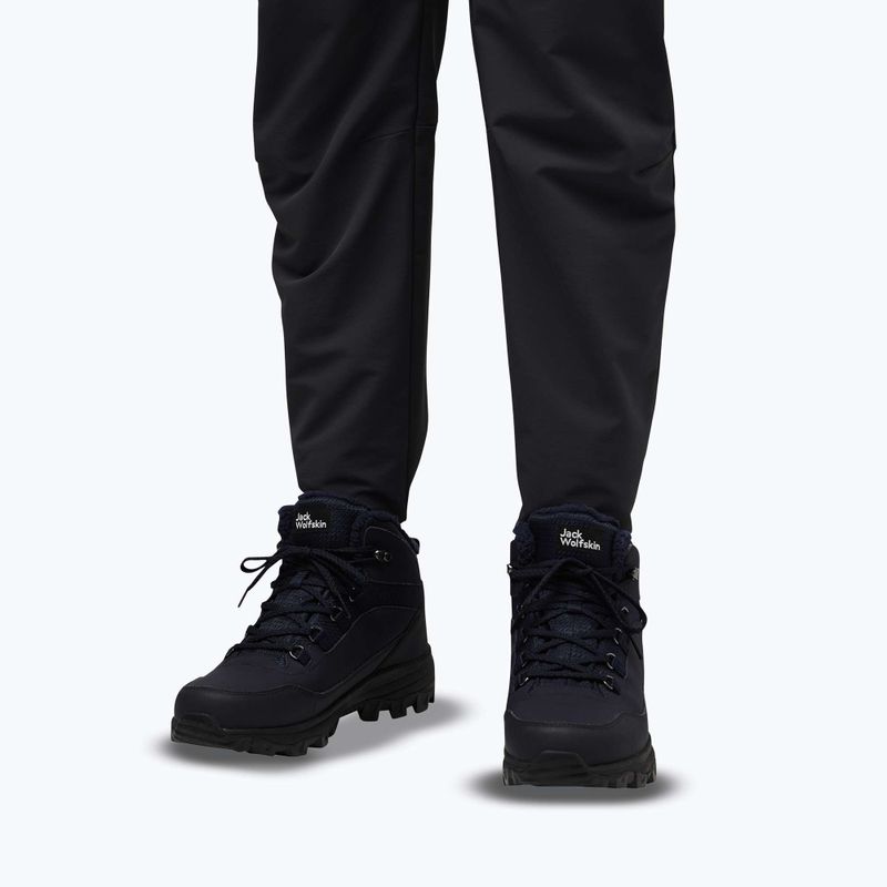 Pánske topánky Jack Wolfskin Everquest Texapore Mid dark navy 10
