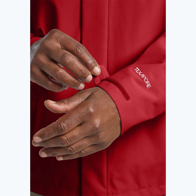 Pánska bunda do dažďa Jack Wolfskin Trailtime 2L adrenaline red 5