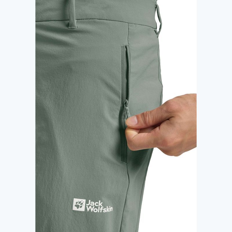 Pánske trekingové nohavice Jack Wolfskin Hikeout slate green 5