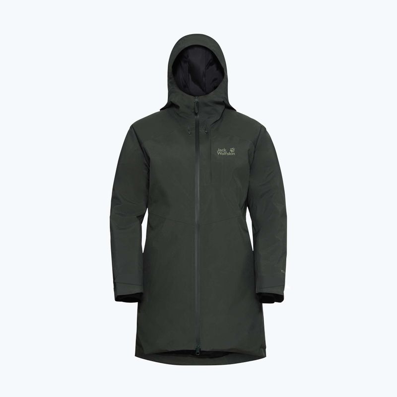 Dámska páperová bunda Jack Wolfskin Icecape 2L Down Ins Rds slate green 7