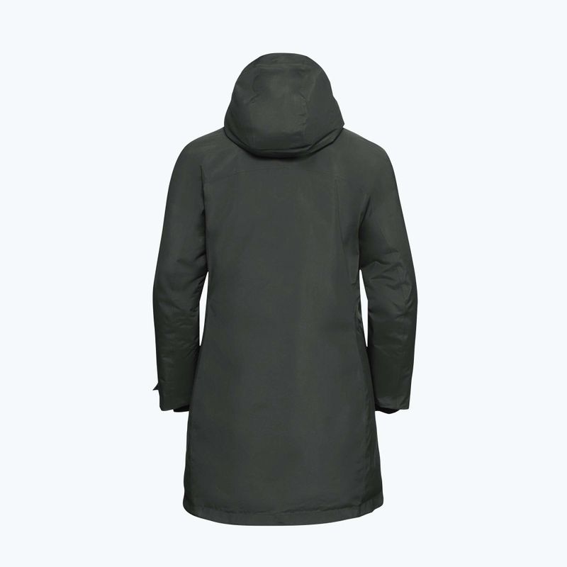 Dámska páperová bunda Jack Wolfskin Icecape 2L Down Ins Rds slate green 8