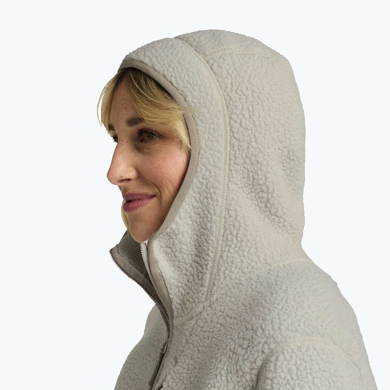 Dámská fleecová mikina Jack Wolfskin Cradle Mountain Pile Full Zip pale sand 4