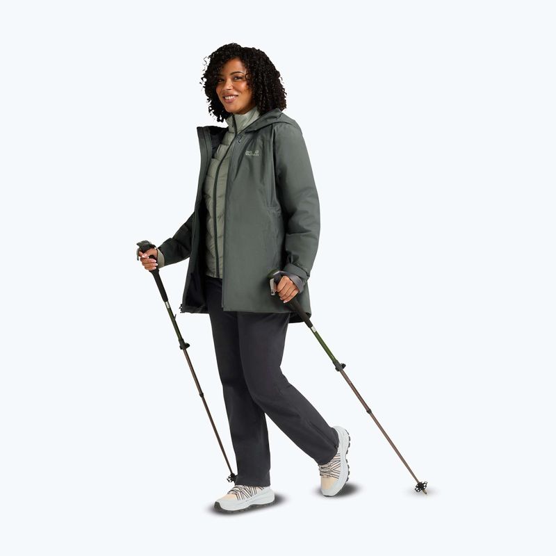 Dámske turistické topánky Jack Wolfskin Wild Hike Texapore Mid oyster 9