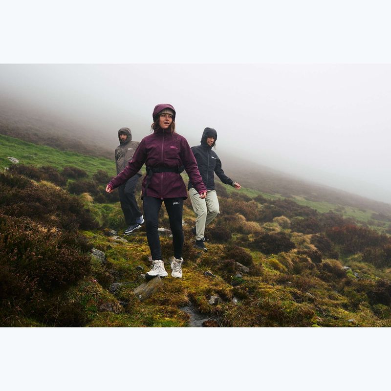 Dámske turistické topánky Jack Wolfskin Wild Hike Texapore Mid oyster 12