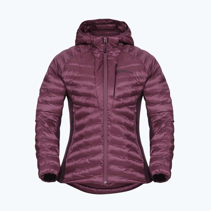 Dámska zateplená bunda Jack Wolfskin Routeburn Pro Ins raisin 8