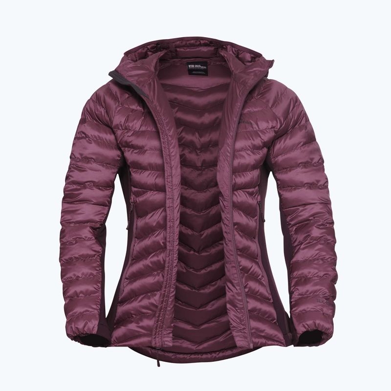 Dámska zateplená bunda Jack Wolfskin Routeburn Pro Ins raisin 10