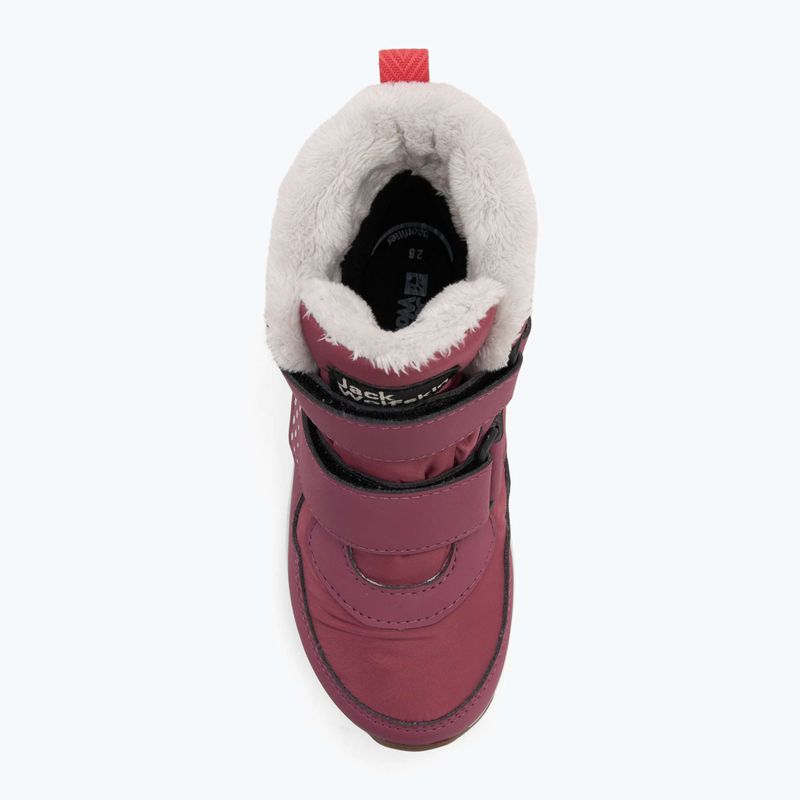 Detské topánky Jack Wolfskin Polar Bear-B Texapore Mid Vc raisin 5