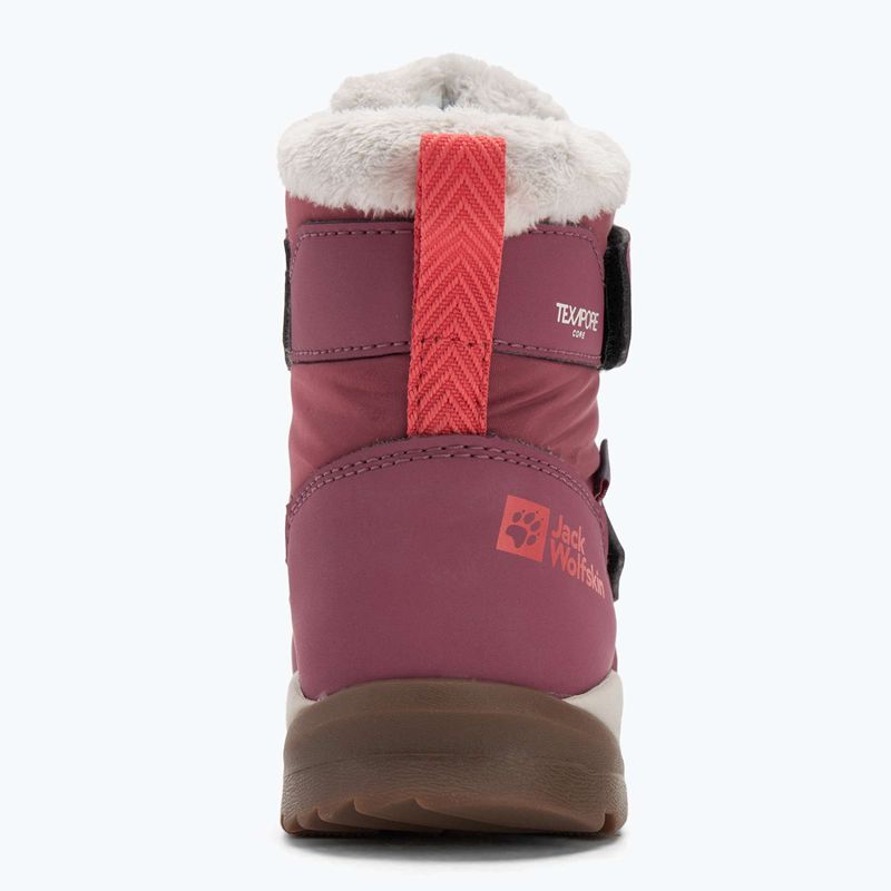 Detské topánky Jack Wolfskin Polar Bear-B Texapore Mid Vc raisin 6
