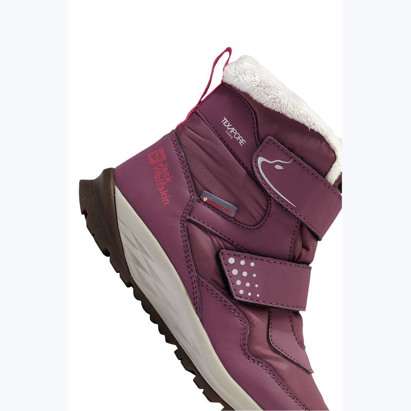 Detské topánky Jack Wolfskin Polar Bear-B Texapore Mid Vc raisin 8