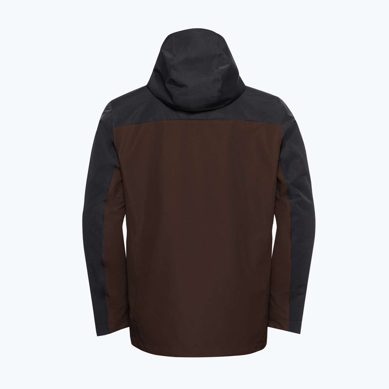 Pánska bunda 3v1 Jack Wolfskin Taubenberg 3In1 hot chocolate 11