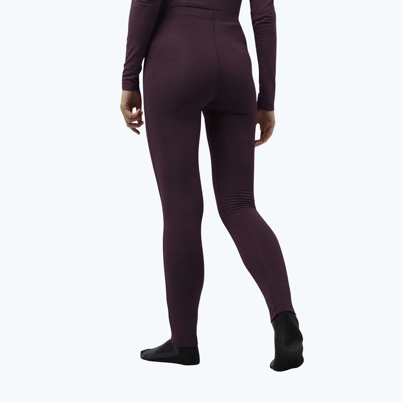Dámske termoaktívne nohavice Jack Wolfskin Infinite Warm amaranth 2