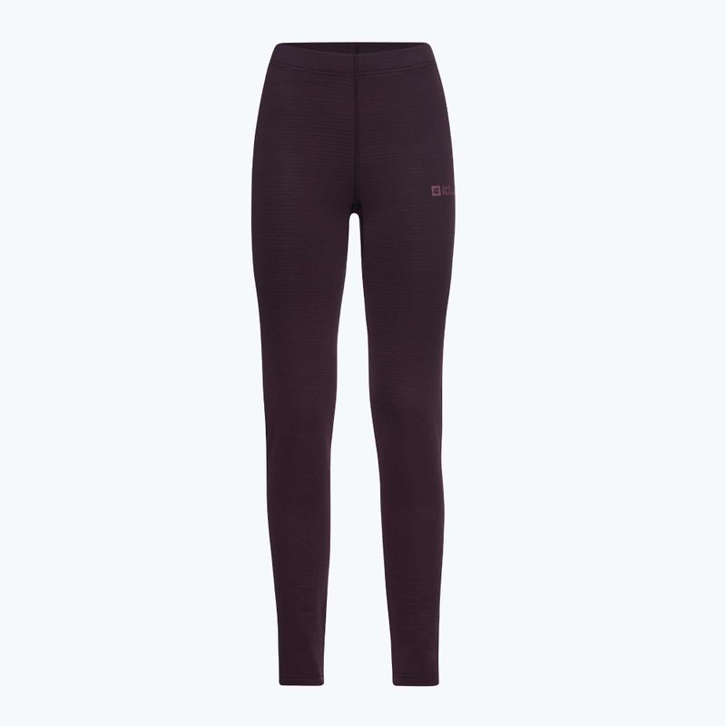 Dámske termoaktívne nohavice Jack Wolfskin Infinite Warm amaranth 3