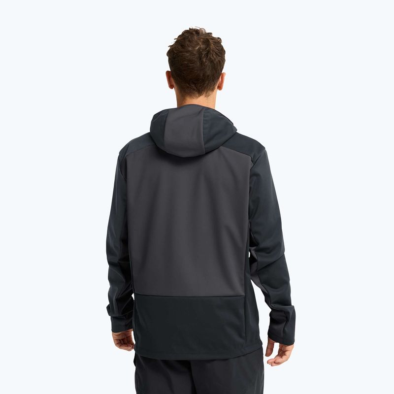 Pánska softshellová bunda Jack Wolfskin Skyvail phantom 3