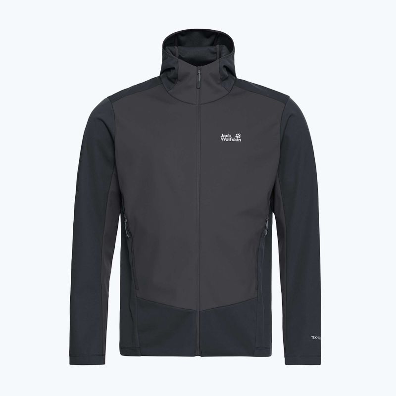 Pánska softshellová bunda Jack Wolfskin Skyvail phantom 7