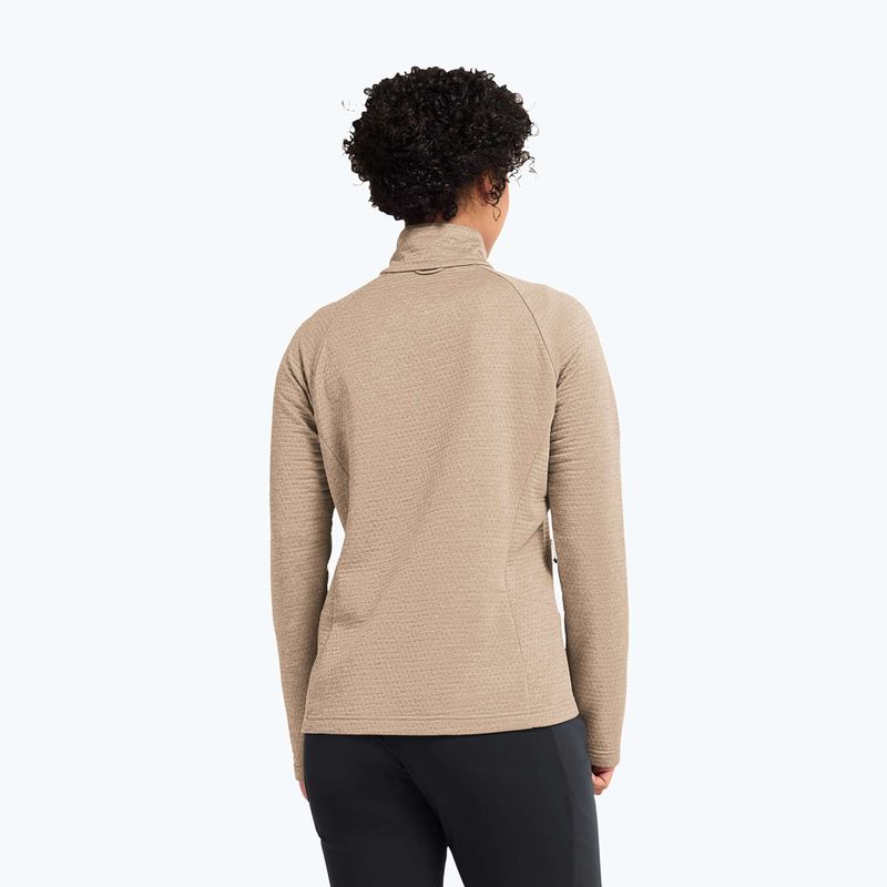 Dámska fleecová mikina Jack Wolfskin Anytrail Full Zip oat 3