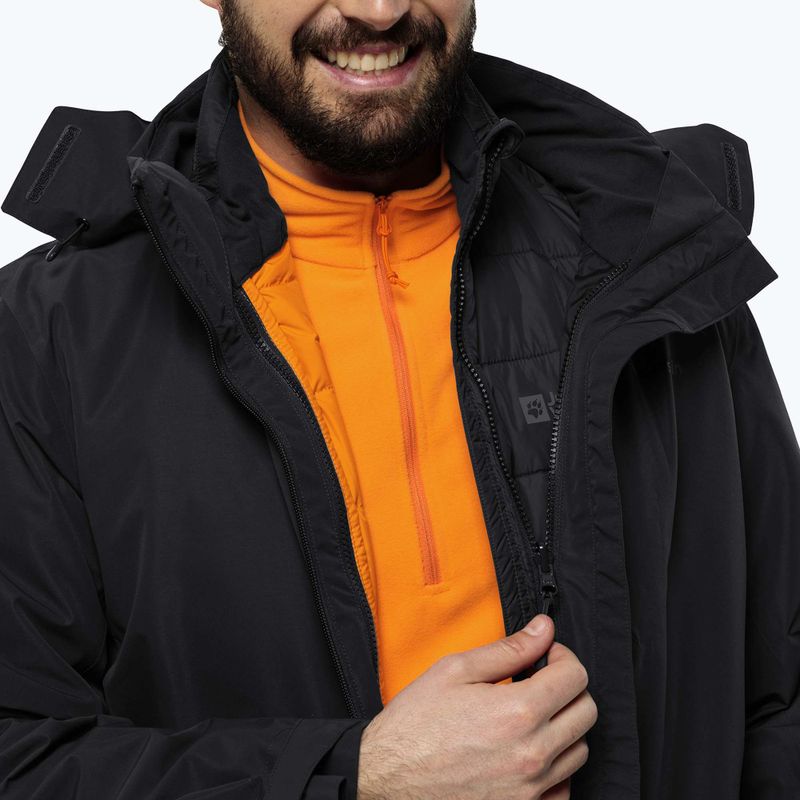 Jack Wolfskin pánske turistické bez rukávov Lapawa Ins black 3