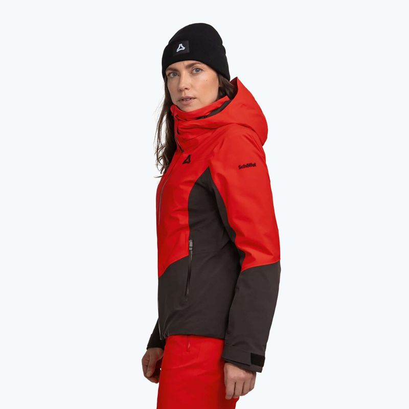 Dámska lyžiarska bunda Schöffel Safuna scarlet red 3
