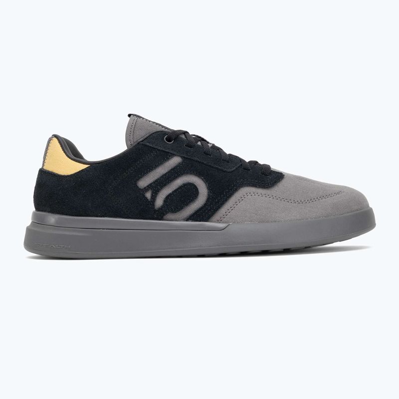 Pánska cyklistická obuv adidas FIVE TEN Sleuth core black/charcoal/oat platform 2