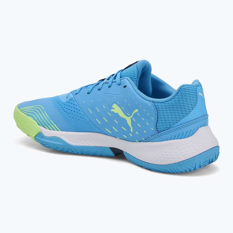 Pánske sálové topánky PUMA Solarstrike III luminous blue/club navy/fizzy apple 3