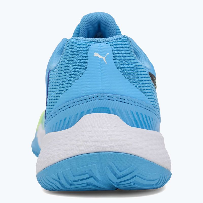 Pánske sálové topánky PUMA Solarstrike III luminous blue/club navy/fizzy apple 6