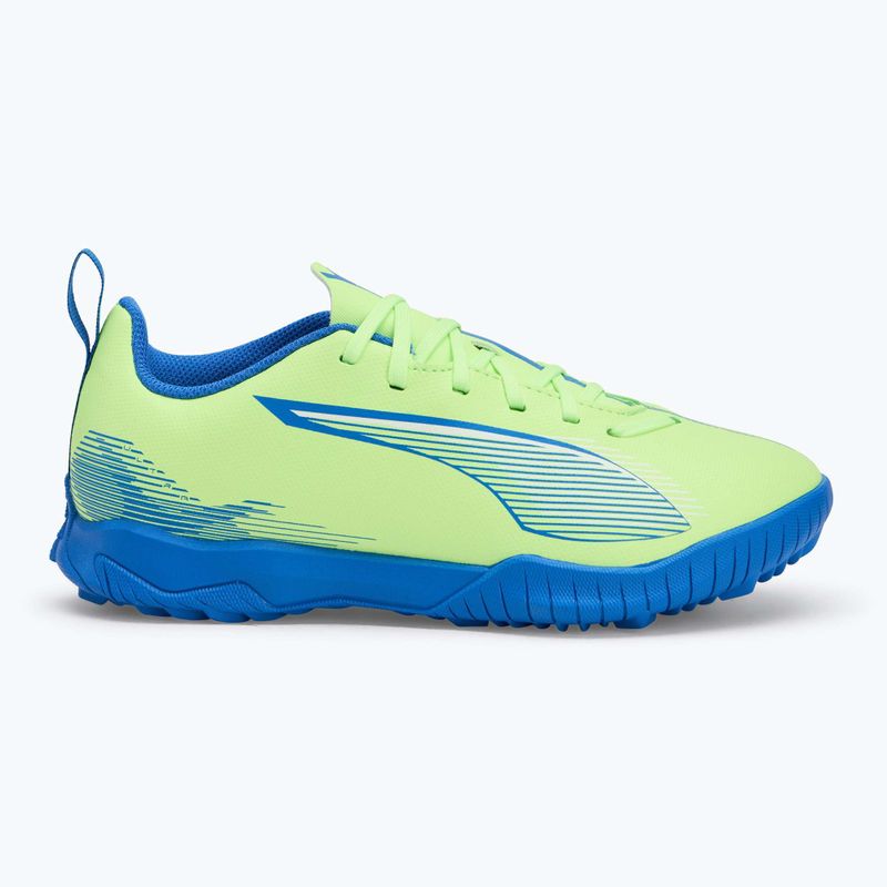 Detská futbalová obuv PUMA Ultra 5 Play TT Jr fizzy apple/puma white 2
