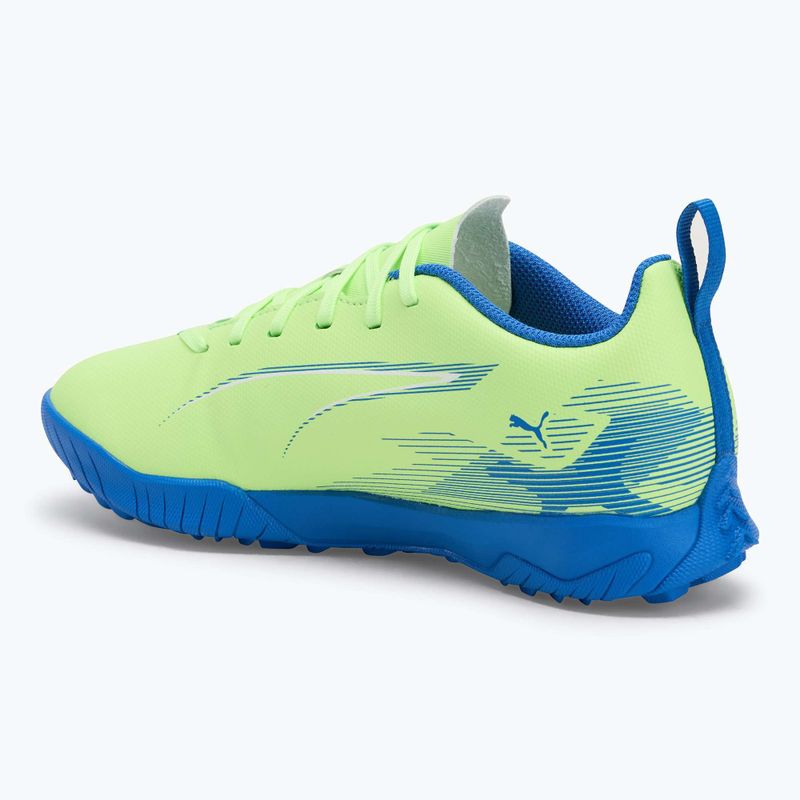 Detská futbalová obuv PUMA Ultra 5 Play TT Jr fizzy apple/puma white 3