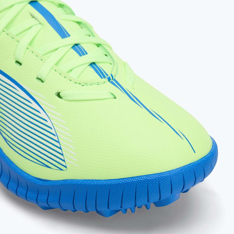 Detská futbalová obuv PUMA Ultra 5 Play TT Jr fizzy apple/puma white 7