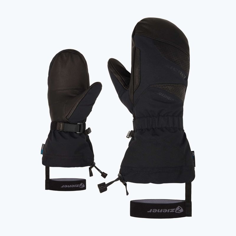 Pánske lyžiarske rukavice ZIENER Gaikus Aquashield AW alpine black 8