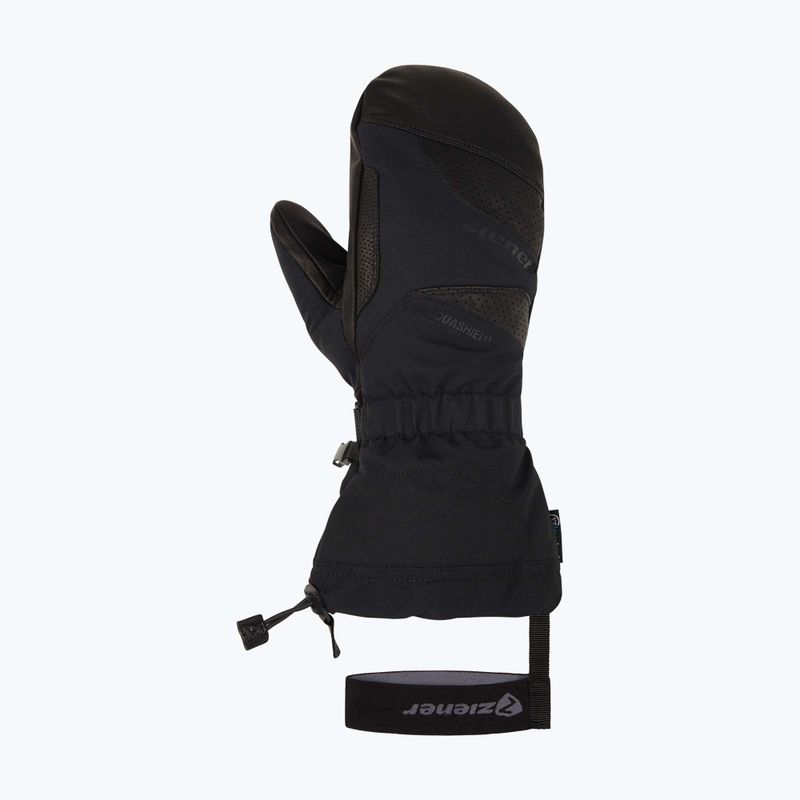 Pánske lyžiarske rukavice ZIENER Gaikus Aquashield AW alpine black 9