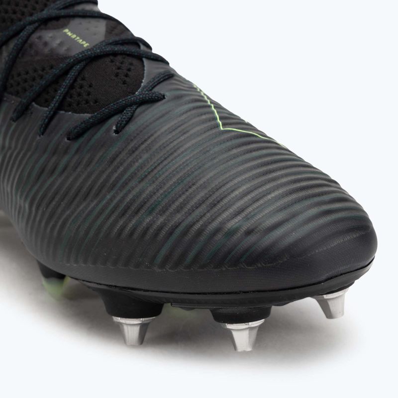 Pánske kopačky PUMA Future 8 Ultimate MxSG black/fizzy light/green terrain 7