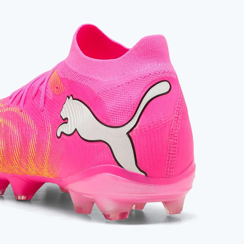 Kopačky  PUMA Future 9 Match FG/AG poison pink/puma wht/sun stream/bright aqua/puma blk 4