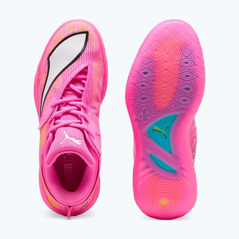 Basketbalové topánky PUMA All-Pro NITRO 2 Showtime poison pink/bright aqua/lime squeeze 10