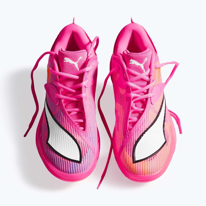 Basketbalové topánky PUMA All-Pro NITRO 2 Showtime poison pink/bright aqua/lime squeeze 11