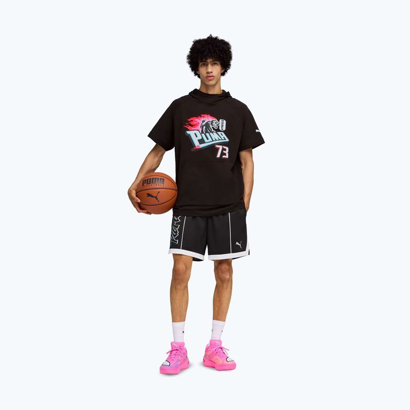 Basketbalové topánky PUMA All-Pro NITRO 2 Showtime poison pink/bright aqua/lime squeeze 14