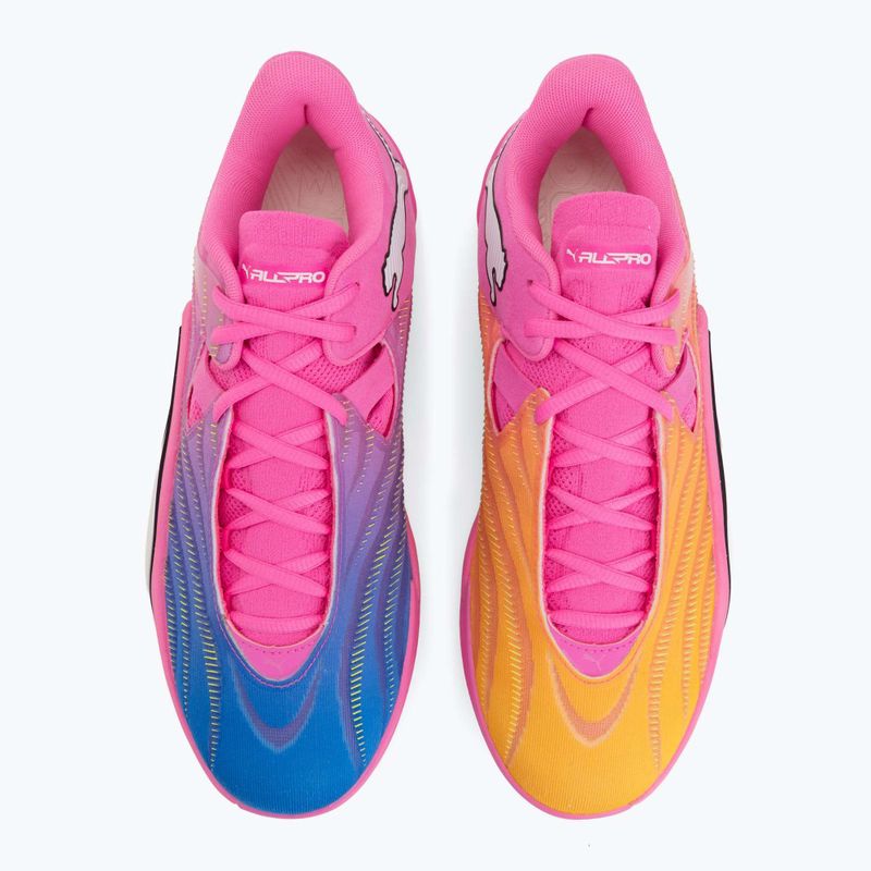 Basketbalové topánky PUMA All-Pro NITRO 2 Elite poison pink/ultra blue/lime squeeze 5