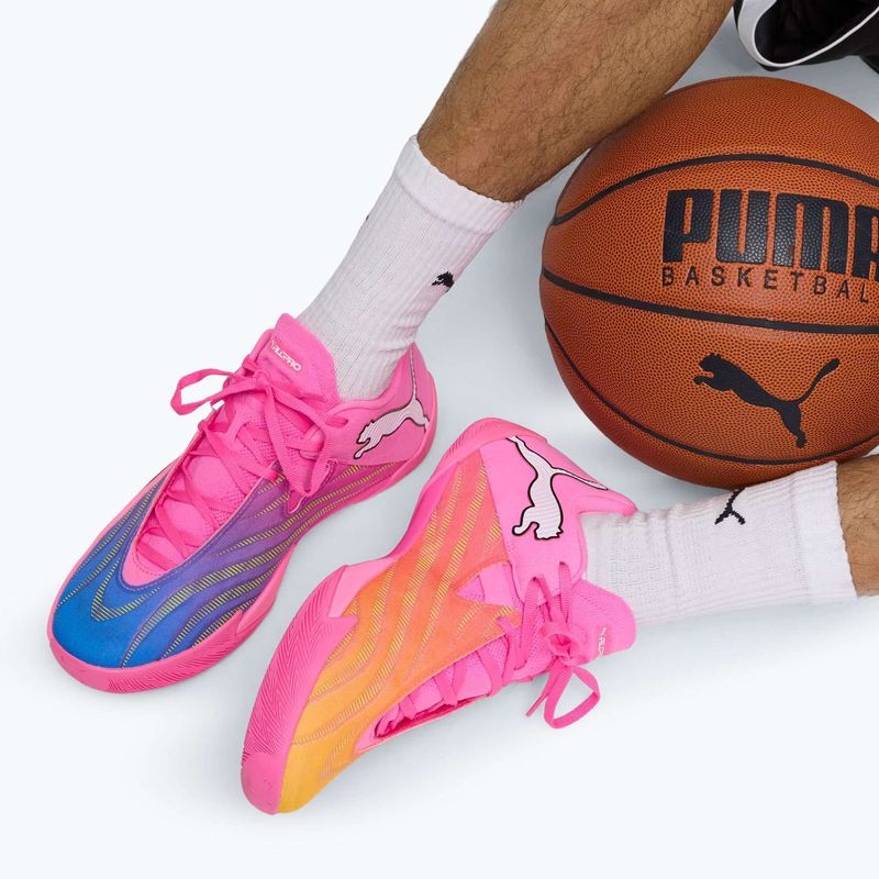 Basketbalové topánky PUMA All-Pro NITRO 2 Elite poison pink/ultra blue/lime squeeze 13
