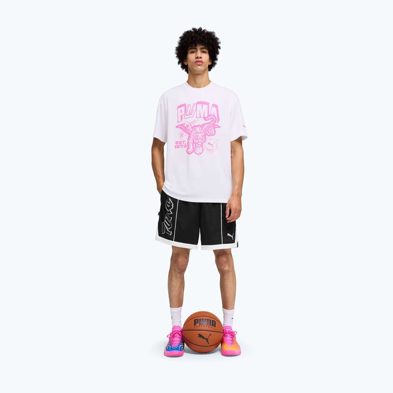 Basketbalové topánky PUMA All-Pro NITRO 2 Elite poison pink/ultra blue/lime squeeze 14