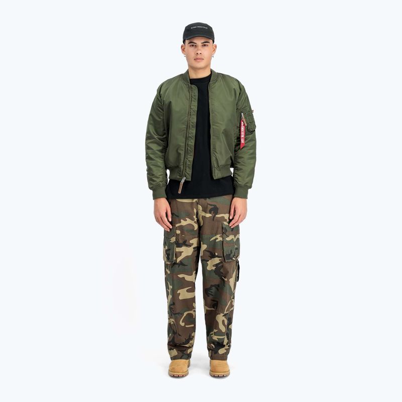 Pánska bunda Alpha Industries MA-1 VF 59 Vintage Fit Bomber dark green 2