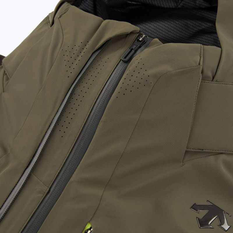 Pánska lyžiarska bunda Descente Swiss sturdy green 3