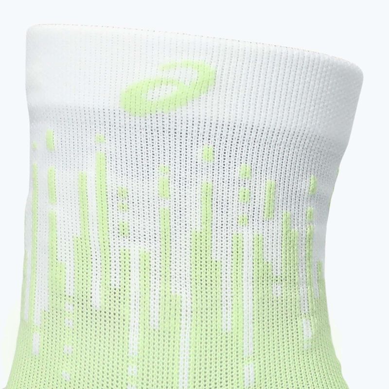 Ponožky na behanie ASICS Performance Run Quarter cool matcha 3