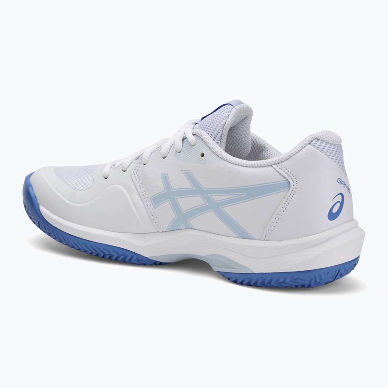 Dámske tenisové topánky ASICS Game FF Clay W white/blue coast 3