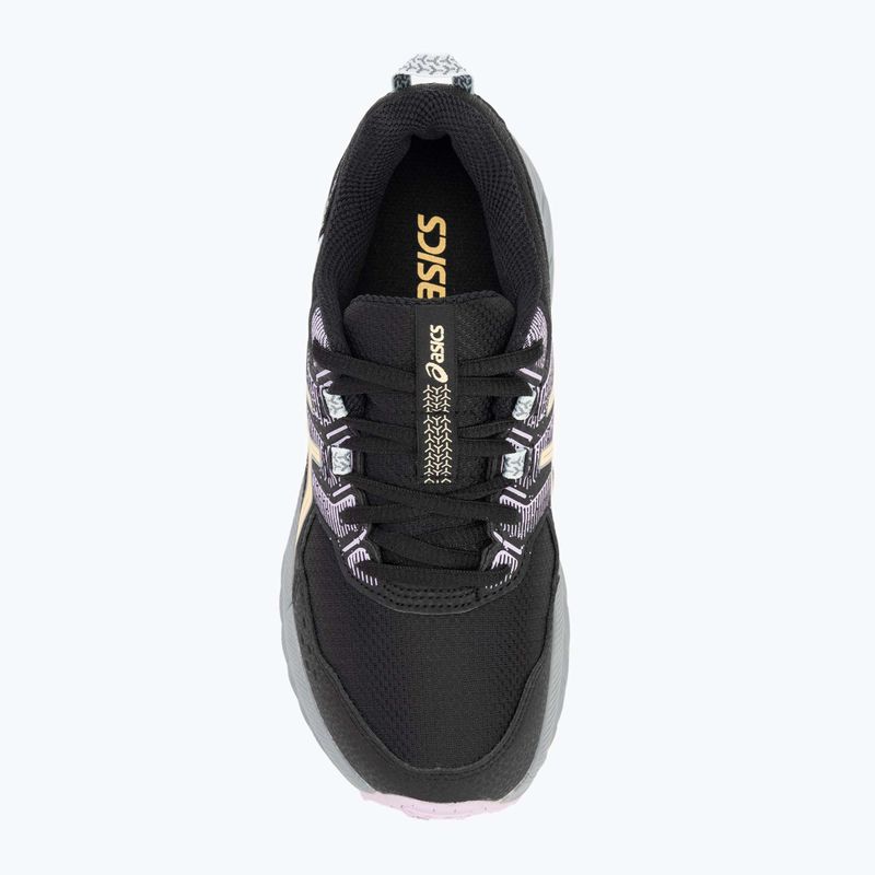 Detské bežecké topánky ASICS Gel-Venture 9 GS black/light orange 5
