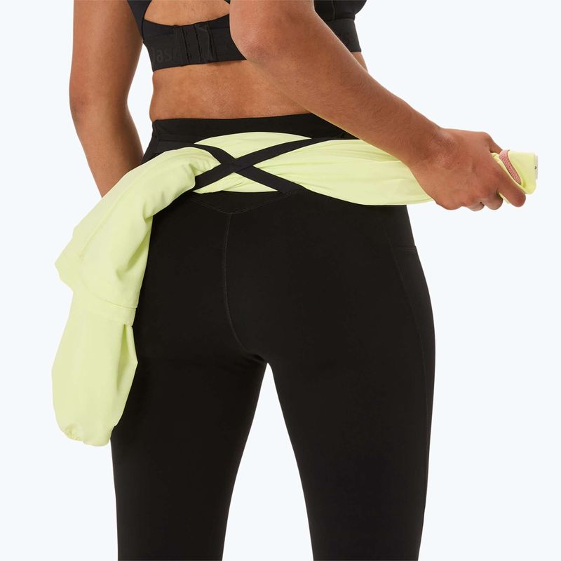 Dámske bežecké legíny ASICS Nagino Run Adjustable Tight performance black 9