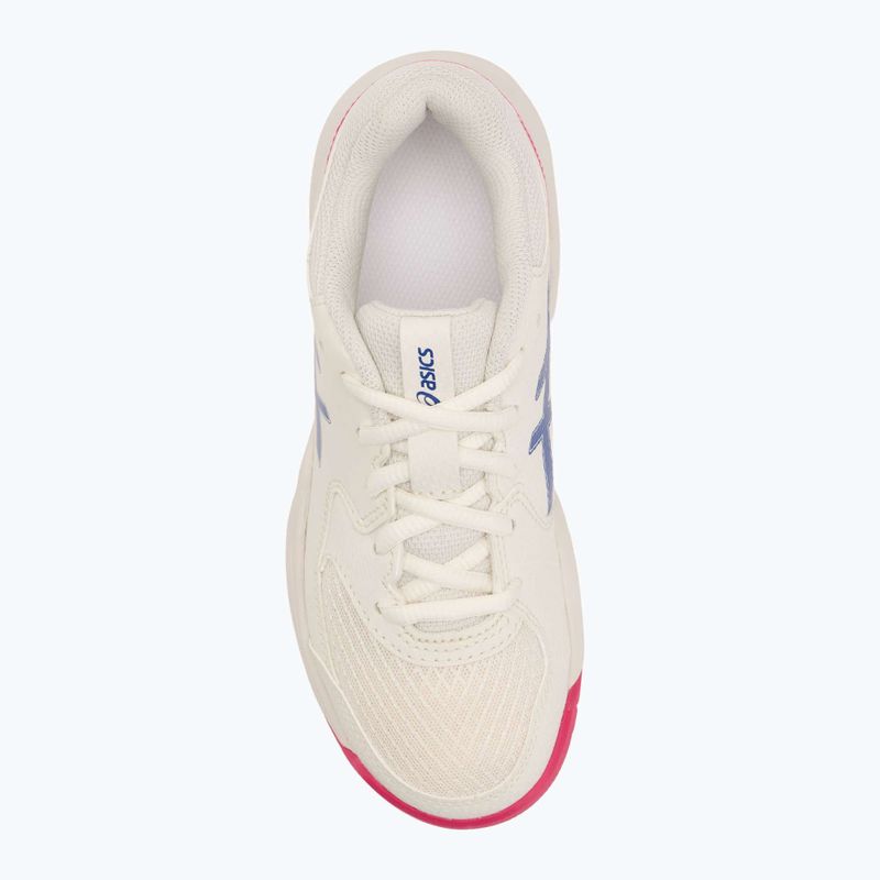 Detské tenisové topánky Asics Gel-Dedicate 8 GS Jr cream/dark cobalt 5